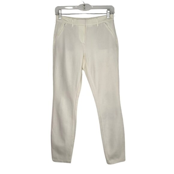 White House Black Market White Skinny Leg Stretch Pants, Size OR/XS #272 - Picture 2 of 12